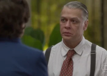 Juliano (Fábio Assunção) e Maristela (Lilia Cabral) em Garota do Momento (Foto: Reprodução/TV Globo)