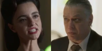 Valéria (Julia Stockler) e Juliano (Fábio Assunção) em Garota do Momento (Foto: Reprodução/TV Globo)