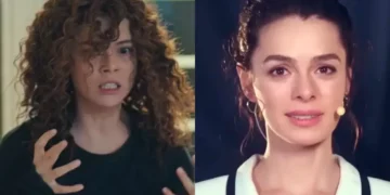 Sirin e Bahar em Força de Mulher. (Foto: reprodução/Record)