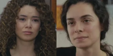Sirin e Bahar em Força de Mulher. (Foto: reprodução/Record)
