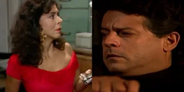 Tieta e Arturzinho. (Foto: reprodução/Globo)