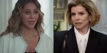 Odete Roitman (Débora Bloch) e Heleninha (Paolla Oliveira) em Vale Tudo (Foto: Reprodução/TV Globo)