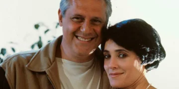 Antonio Fagundes (Otávio) e Christiane Torloni (Diná) em A Viagem (Foto: Acervo/TV Globo)