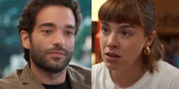 Afonso (à esquerda) e Solange (à direita) em Vale Tudo.