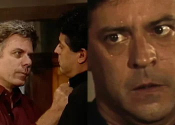 Ascânio e Arturzinho em Tieta. (Foto: reprodução/Globo)