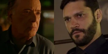 Abel (Tony Ramos) enfrenta Vanderson (Armando Babaioff) em Dona de Mim (Foto: Reprodução/TV Globo)