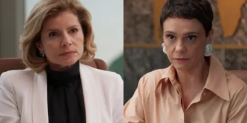 Odete (Débora Bloch) e Celina (Malu Galli) em Vale Tudo (Foto: Reprodução/TV Globo)