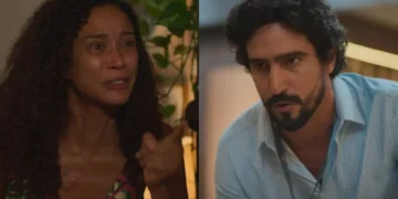 Raquel (Taís Araújo) e Ivan (Renato Góes) em Vale Tudo (Foto: Reprodução/TV Globo)