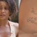 Tatuagem de Raquel em Vale Tudo. (Foto: reprodução/Globo)