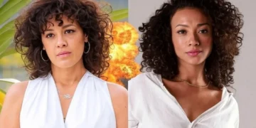 Cecília (Maeve Jenkings) fica em coma e Laís (Lorena Lima) desaparece em Vale Tudo (Foto: Paulo Belote/TV Globo/Sarah Sanfins/Instagram/Montagem)