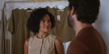 Maria de Fátima (Bella Campos) e Afonso (Humberto Carrão)