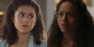 Bia e Beatriz em Garota do Momento. (Foto: reprodução/Globo)