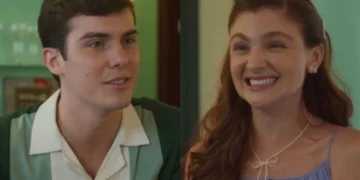 Edu (Caio Manhente) e Celeste (Debora Ozório)