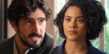 Ivan (à esquerda) e Maria de Fátima (à direita) em Vale Tudo.