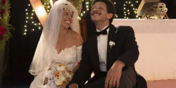 Jacira e Sérgio em Garota do Momento. (Foto: reprodução/Globo)