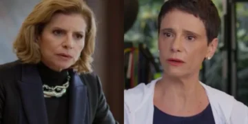 Odete (Débora Bloch) se revolta contra Celina (Malu Galli) em Vale Tudo (Foto: Reprodução/TV Globo)