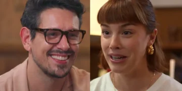 Renato (à esquerda) e Solange (à direita) em Vale Tudo.