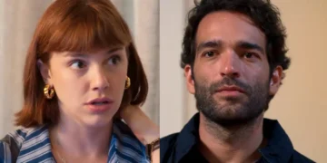 Solange (à esquerda) e Afonso (à direita) em Vale Tudo.