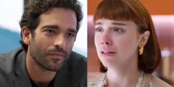 Afonso (à esquerda) e Solange (à direita) em Vale Tudo.