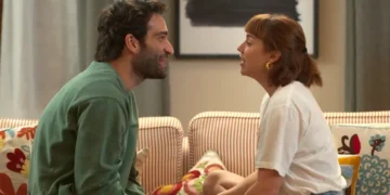 Afonso (à esquerda) e Solange (à direita) em cena de Vale Tudo.