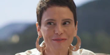Celina em cena da novela Vale Tudo.