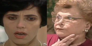 Diná e Maroca em A Viagem. (Foto: reprodução/Globo)