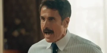 Ernesto (Eriberto Leão) em Êta Mundo Melhor (Foto: Reprodução/TV Globo)