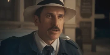 Ernesto (Eriberto Leão) em Eta Mundo Melhor, a nova novela das seis da Globo (Foto: Reprodução/TV Globo)
