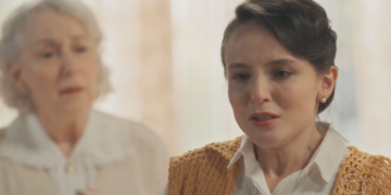 Estela (Larissa Manoela) em Êta Mundo Melhor (Foto: Reprodução/TV Globo)