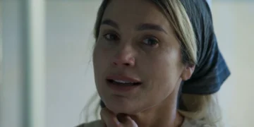 Sandra em Êta Mundo Melhor. (Foto: reprodução/Globo)