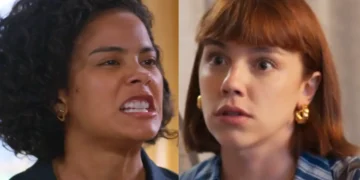 Fátima (à esquerda) e Solange (à direita) em Vale Tudo.