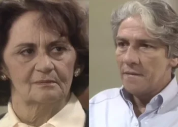 Guiomar e Alberto em A Viagem. (Foto: reprodução/Globo)