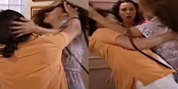 Helena e Dalva em História de Amor. (Foto: reprodução/Globo)