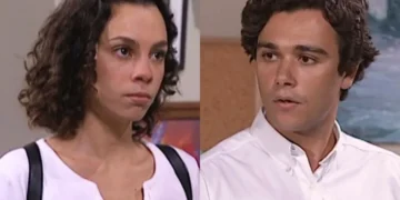 Joyce e Caio em História de Amor. (Foto: reprodução/Globo)