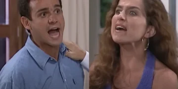 Leonardo e Mariana em História de Amor. (Foto: reprodução/Globo)