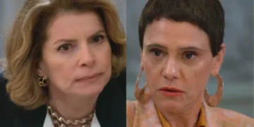 Odete (à esquerda) e Celina (à direita) em Vale Tudo.