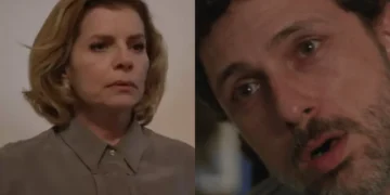 Odete e Leonardo em Vale Tudo. (Foto: reprodução/Globo)