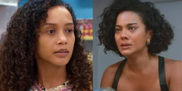 Raquel (à esquerda) e Fátima (à direita) em Vale Tudo.