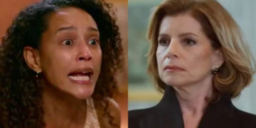 Raquel (Taís Araújo) e Odete (Débora Bloch) em Vale Tudo (Foto: Reprodução/TV Globo)