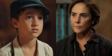 Zulma pega a correntinha de Candinho com a foto de sua mãe e coloca no bolso de Samir para acusá-lo: “Você roubou”