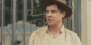 Candinho (Sergio Guizé) em Êta Mundo Melhor (Foto: Reprodução/TV Globo)