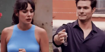 Valéria e Arturo em As Filhas da Senhora Garcia. (Foto: reprodução/SBT)