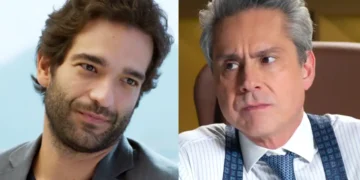 Afonso (à esquerda) e Marco Aurélio (à direita) em Vale Tudo.