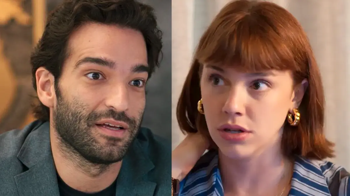 Afonso e Solange frente a frente em Vale Tudo.