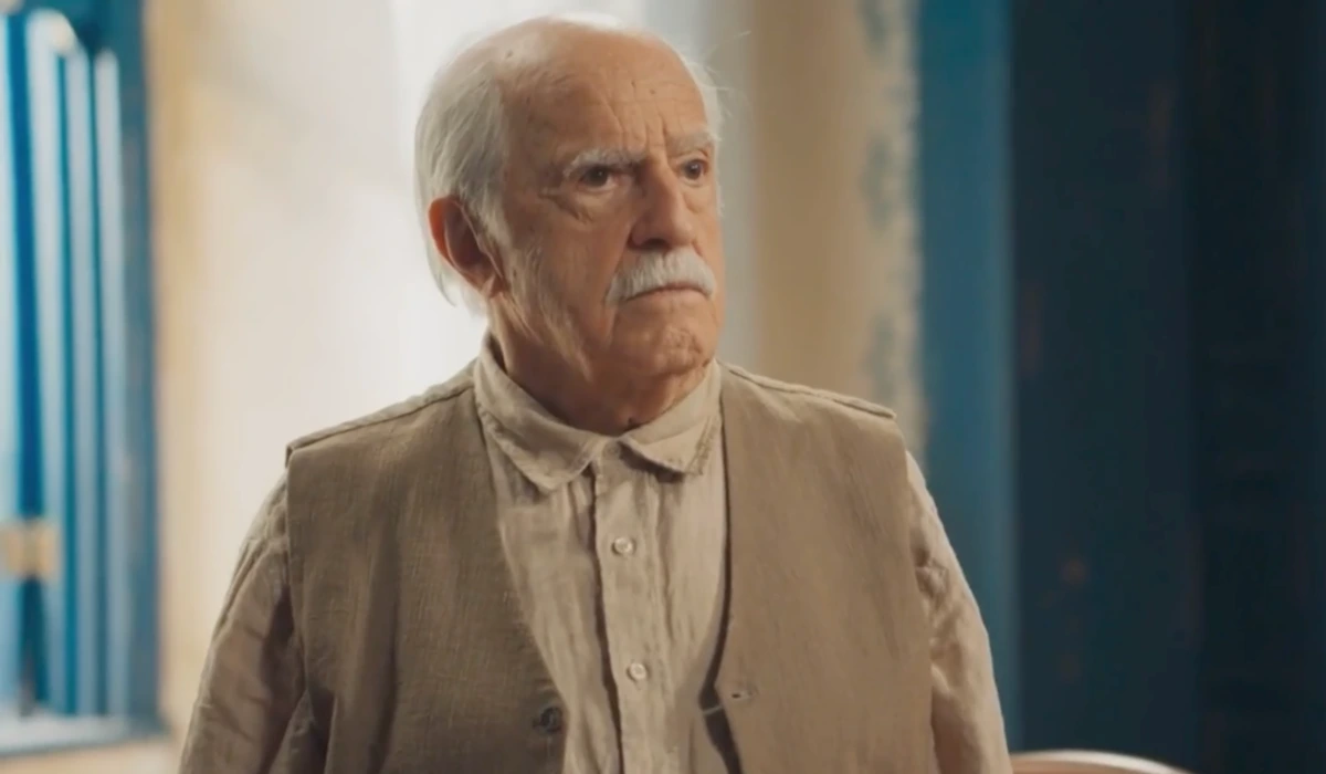 Quinzinho (Ary Fontoura) em Êta Mundo Melhor (Foto: Reprodução/TV Globo)