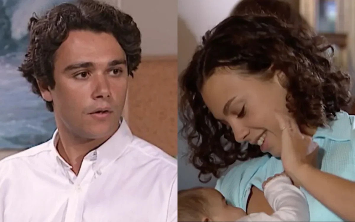 Caio e Joyce em História de Amor. (Foto: reprodução/Globo)