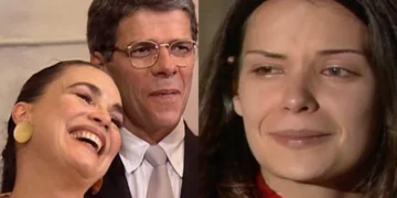 Carlos, Helena e Paula em História de Amor. (Foto: reprodução/Globo)