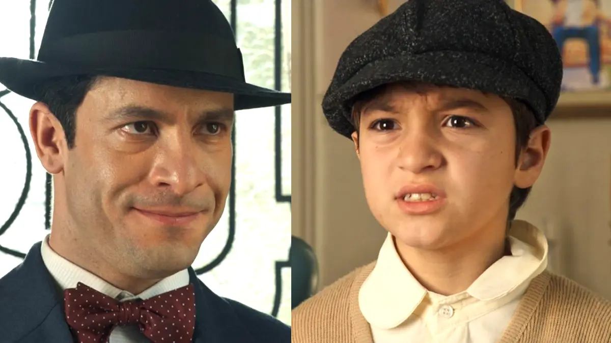 Celso (à esquerda) e Samir (à direita) em Êta Mundo Melhor!.