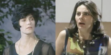 Diná vê Maria chegar em casa às escondidas e a flagra usando seu vestido de luxo sem permissão: “Não fiz por mal”