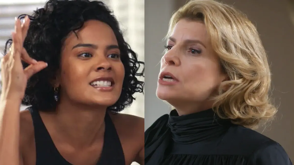 Fátima (à esquerda) e Odete (à direita) em Vale Tudo.